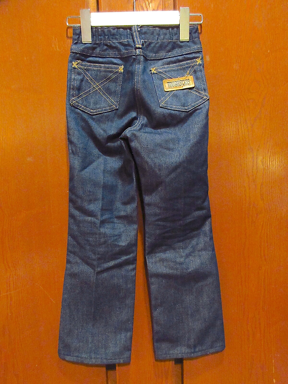 60s! ビンテージSEARS PERMAPREST TOUGHSKINSデニム ビンテージ70's○Sears TOUGHSKINSキッズジーンズ表記size 7