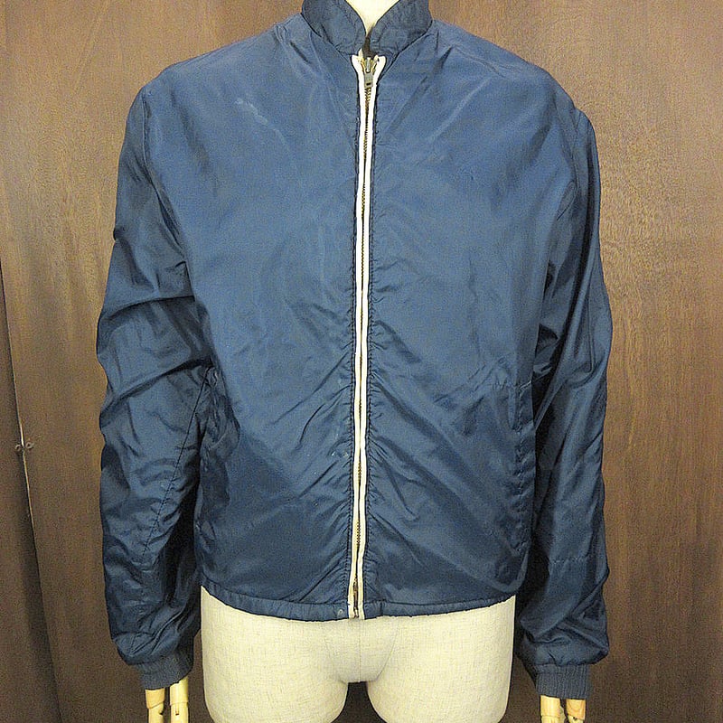 ビンテージ60's○TOWNCRAFTナイロンジャケット紺size 16○250325j7-m