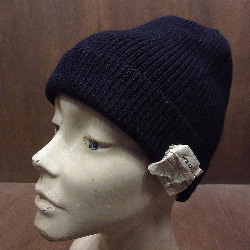 帽子 60s Watch Cap US NAVY Genuine U.S.N. Navy Watch Cap - Army Surplus World