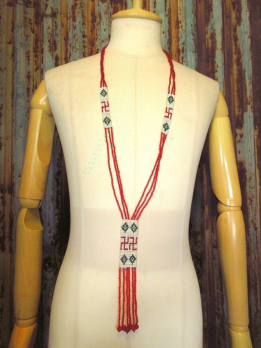 ビンテージ　ネックレス　1920s ナバホ　hooked biotop ビンテージ ネックレス 1920s ナバホ hooked biotop
