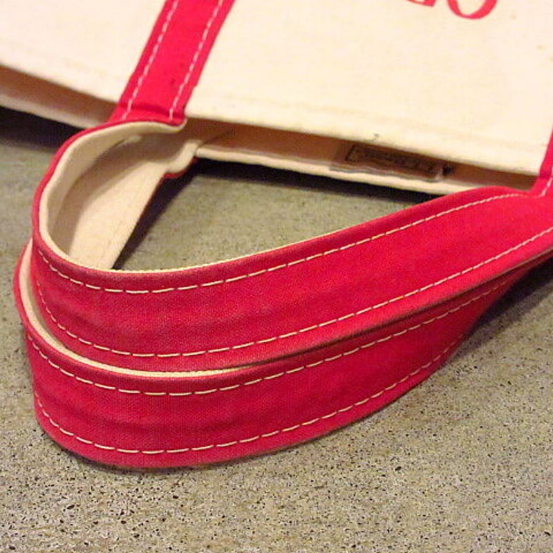 L.L.Bean キャンバストートバッグ赤 LL○201022s6-bag-tt USAエルエ