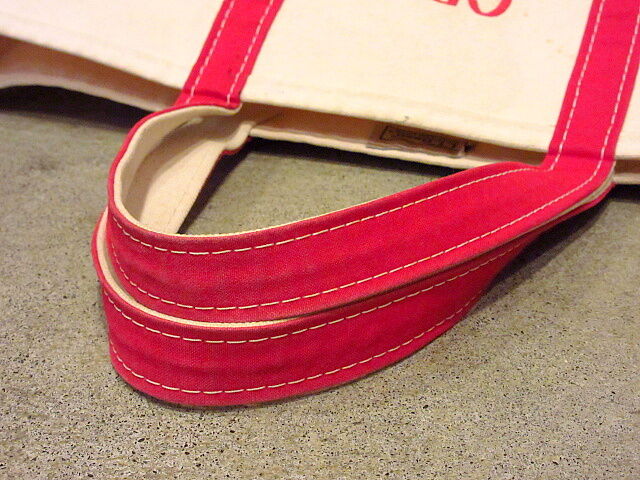 L.L.Bean キャンバストートバッグ赤 LL○201022s6-bag-tt USAエルエ L.L.Bean キャンバストートバッグ赤 LL○201022s6-bag-tt USAエルエ
