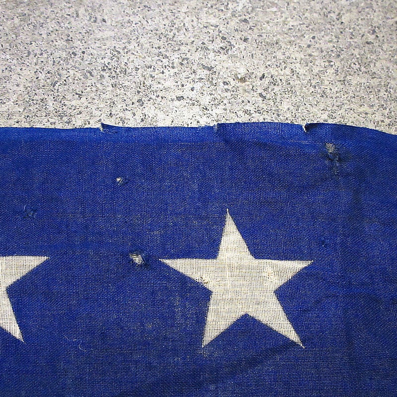 ビンテージ40's50's○48星アメリカ星条旗 約84.5cm×約150cm○221030i