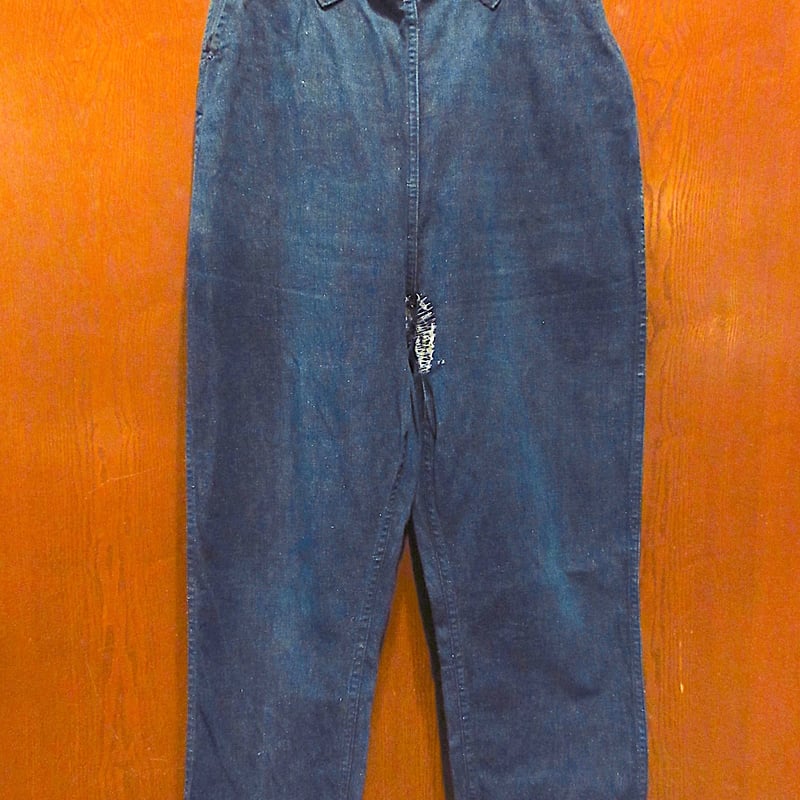ビンテージ50's○Levi'sショートホーン?デニムランチパンツ実寸W74cm