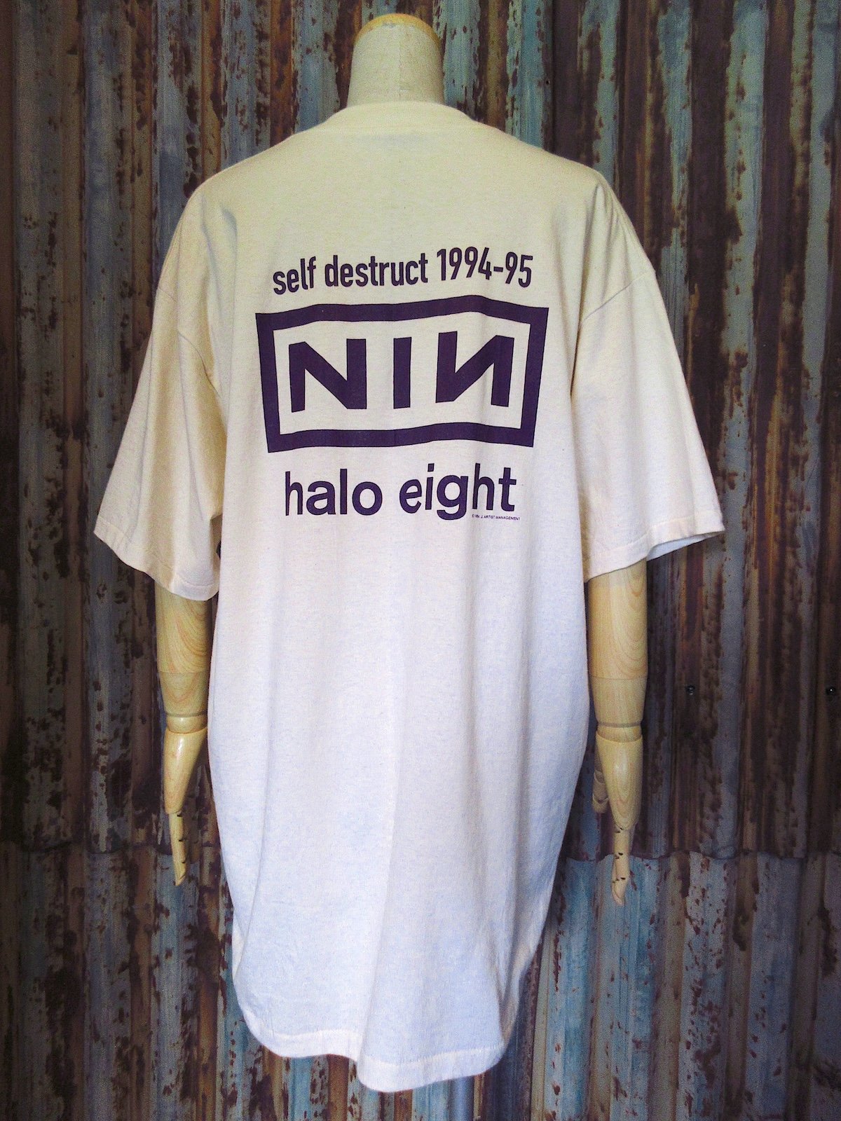 ビンテージ90's○DEADSTOCK NINE INCH NAILS the downwar