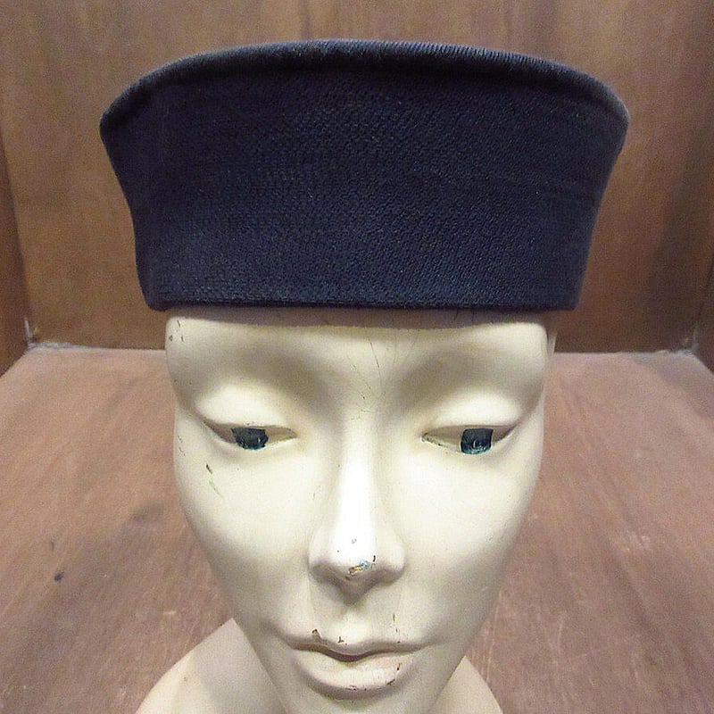 ビンテージ40's○U.S.NAVYセーラーハット紺○210725i4-m-ht-ot 194