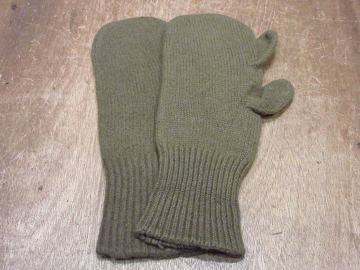 50s 米軍 US ARMY M-1949 ミトン グローブ手袋 ウールライナー US ミトングローブ MITTENS ARCTIC M-1949 米軍放出品の商品詳細
