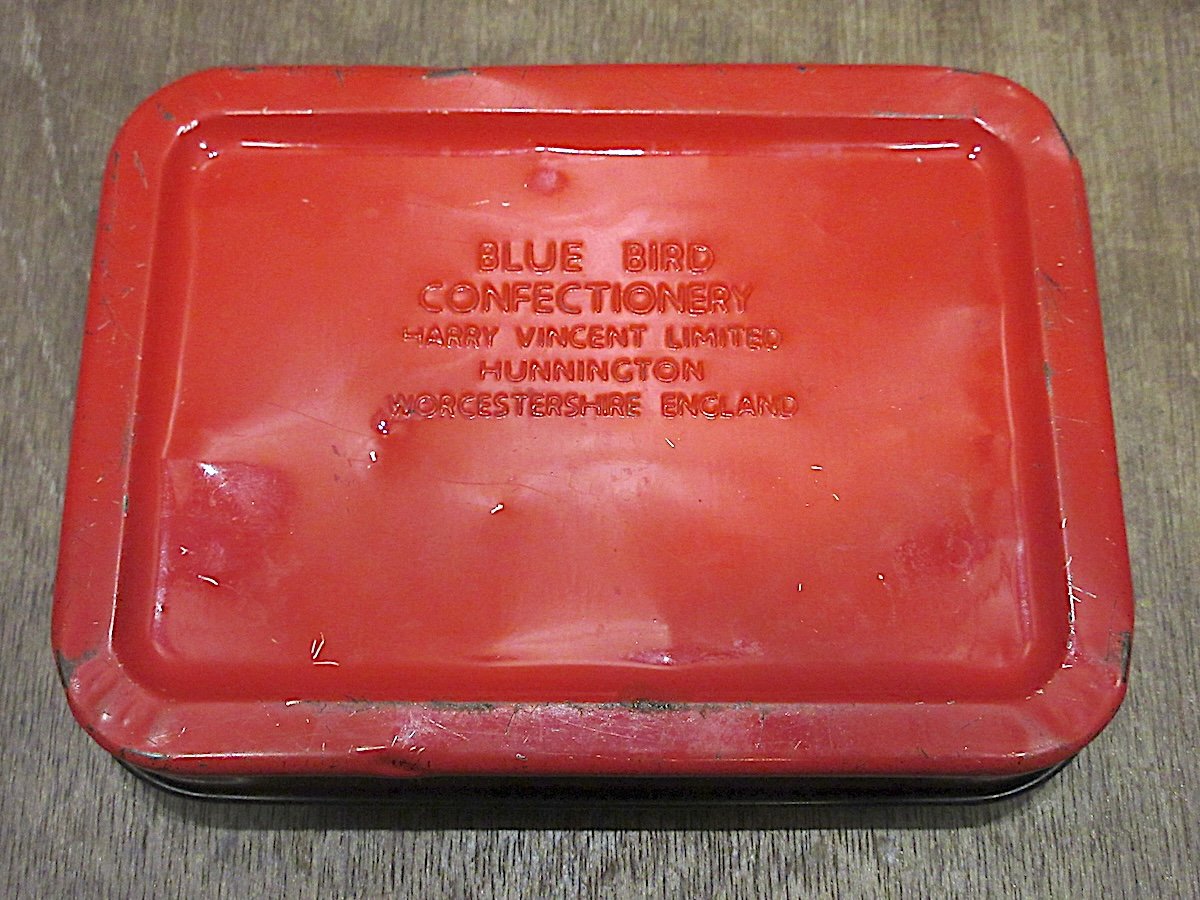 ビンテージ○BLUE BIRD CONFECTIONERYトフィー缶○250625z3-bxs