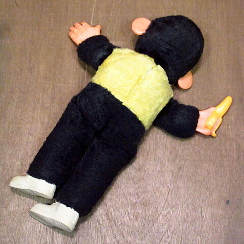 ビンテージドール　ラバーフェイス　モンキー　サル　さる　ラバードール　レトロ ビンテージドール ラバーフェイス モンキー サル さる ラバードール