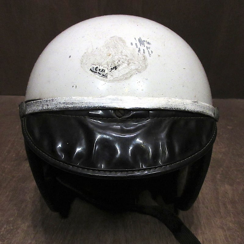 ビンテージ○BELL SB-104バイザー付きジェットヘルメット白size 7 3/4