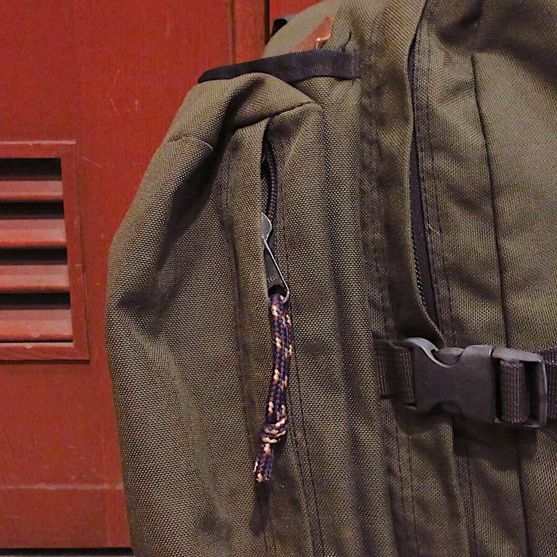 ビンテージ80's○MADE IN U.S.A. JANSPORTボトムスウェードナイロンバッ