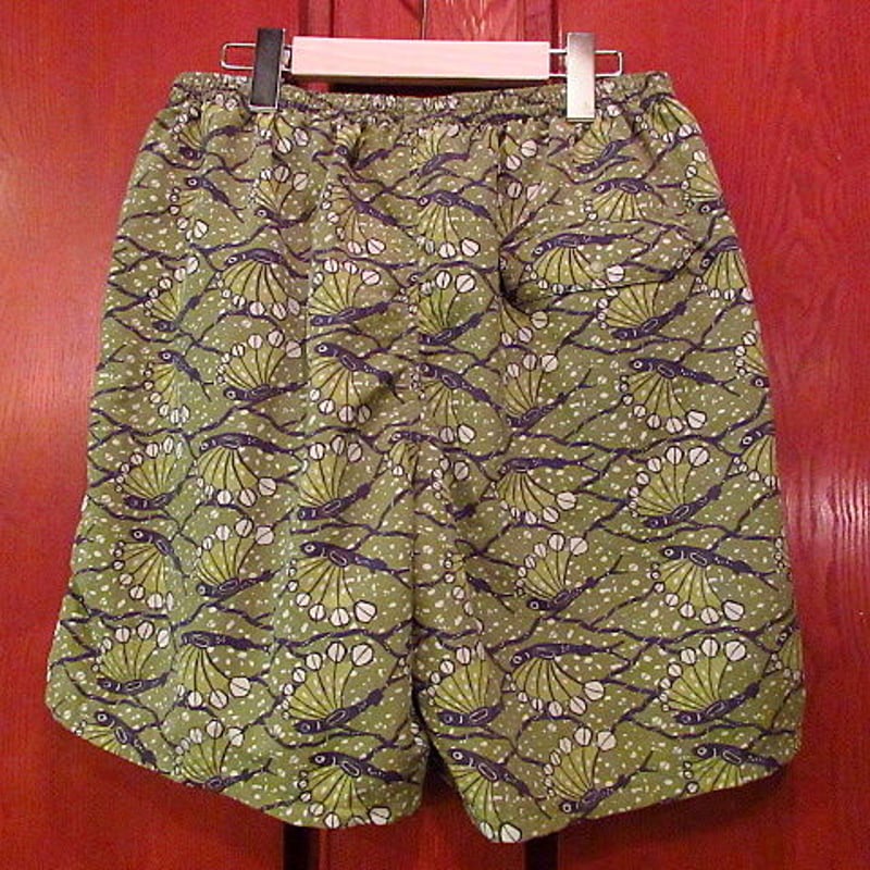 ビンテージ○Patagonia トビウオ柄バギーズショーツ Size M
