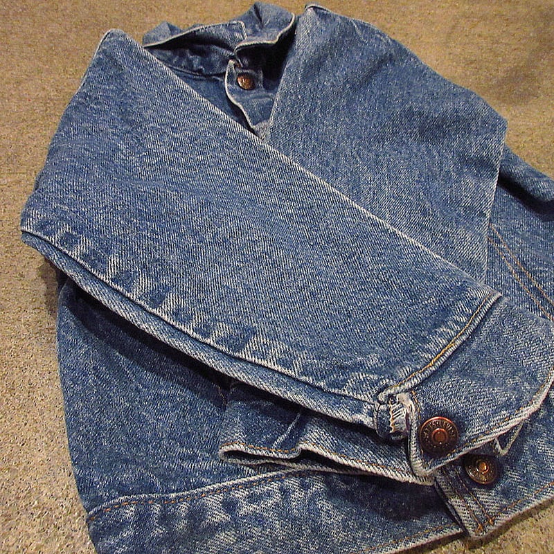 ビンテージ80's○Little Levi's 72225-0214キッズデニムジャケットsi