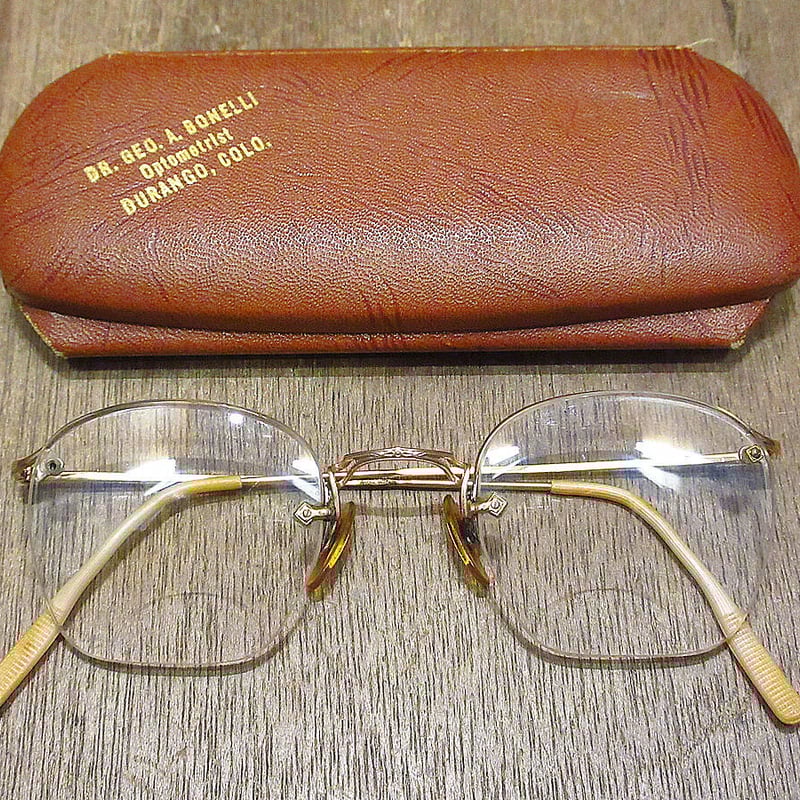 ビンテージ40's○American Optical 1/10 12KGF RIMWAY FU ビンテージ40's○American Optical 1/10 12KGF RIMWAY FU