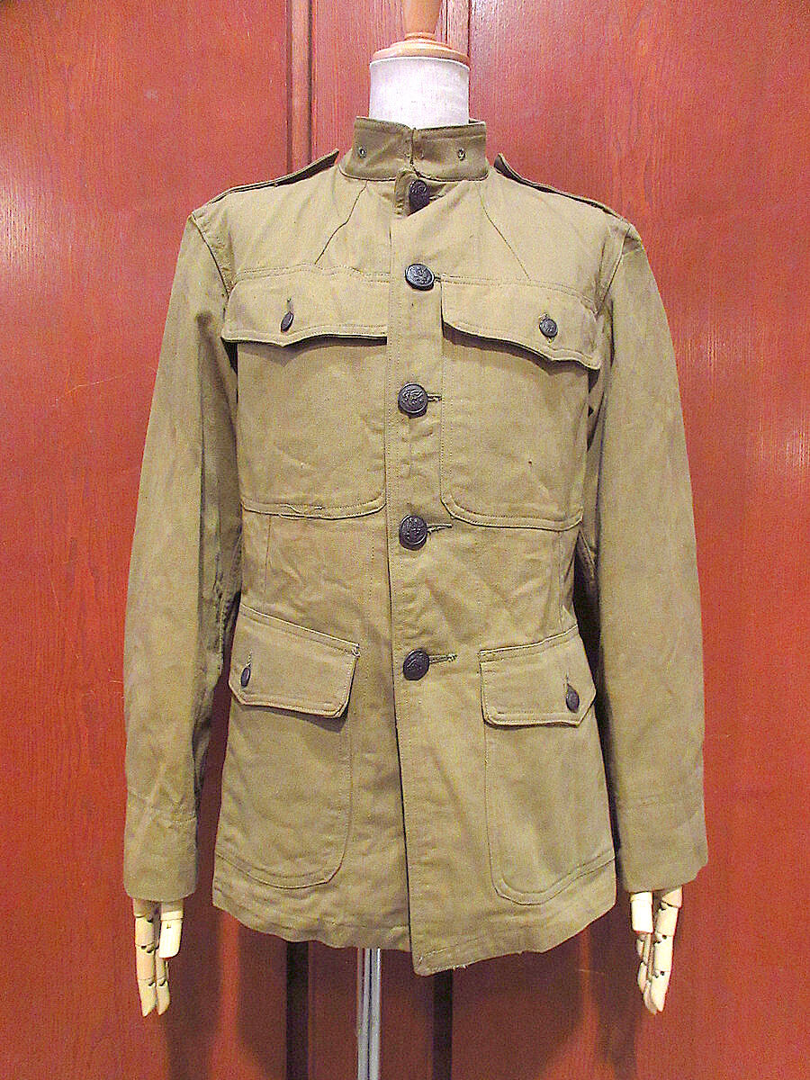 よっちゃんさん専用　ビンテージ　チュニック　ジャケット　ww1 M-1912 ビンテージ10's○DEADSTOCK U.S.ARMYチェンジボタンコットン