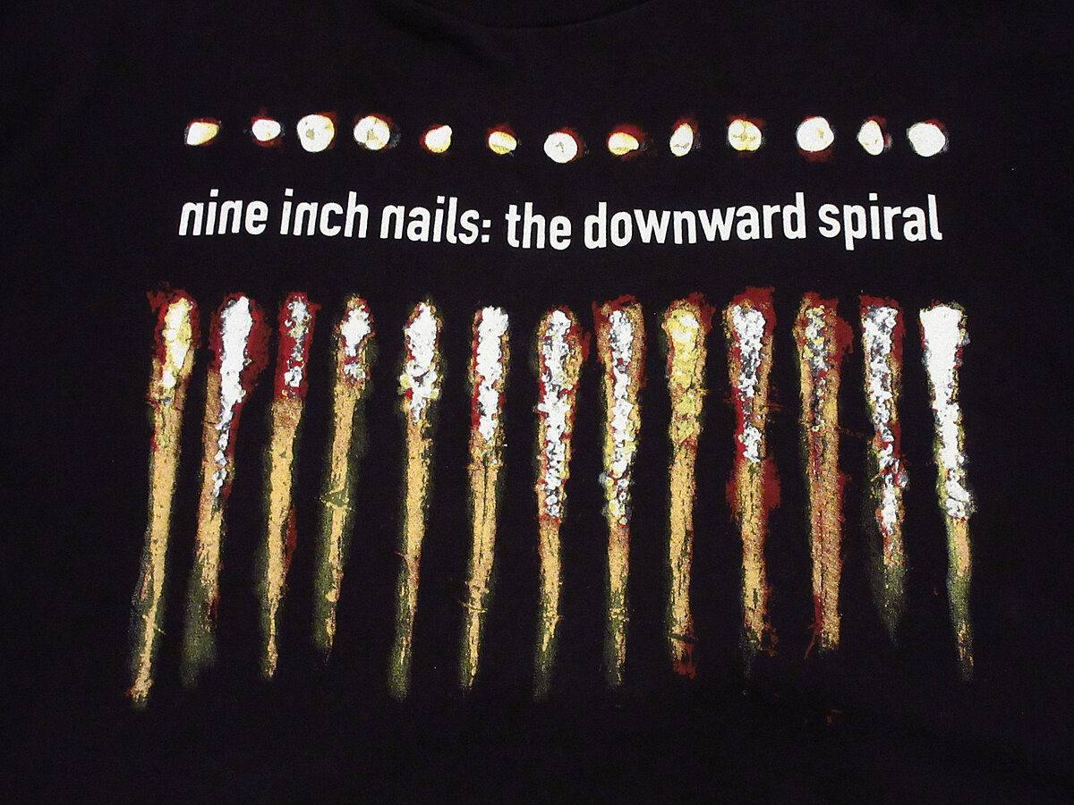 ビンテージ90's○Nine Inch Nails : The Downward Spiral...