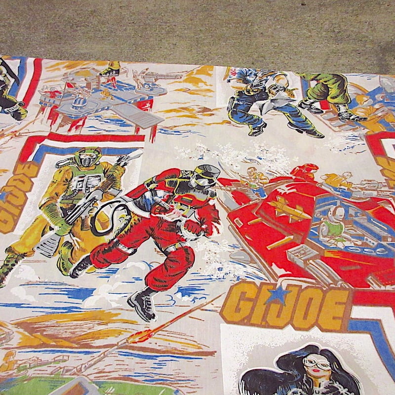 レア 70s-80s ピカソ 総柄シーツ シアーズローバック フラットシーツ MULTI STRIPED DOBBY CHINO BELTED HIGH WAIST PANTS(XS Navy