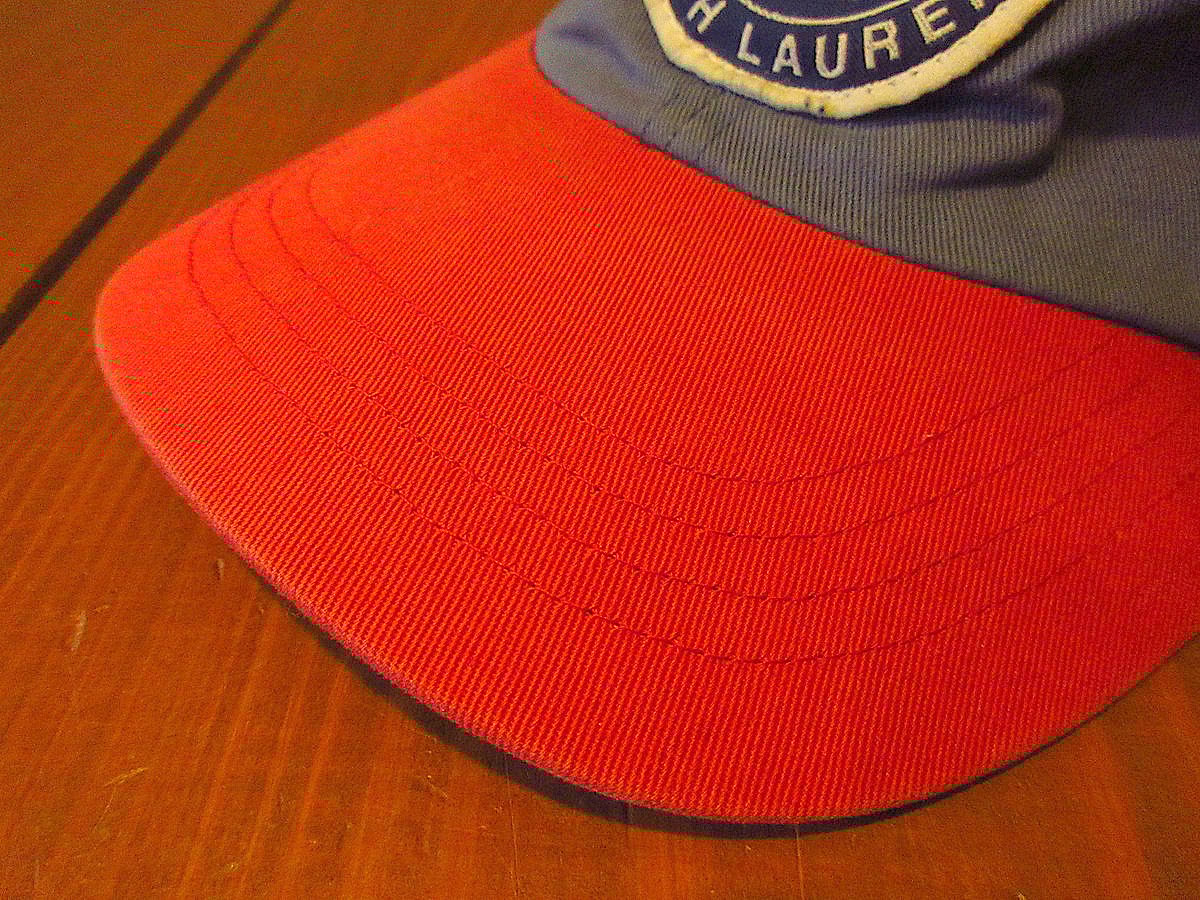 ビンテージ90's○POLO SPORT 12M. YACHTコットン6パネルキャップ ビンテージ90's○POLO SPORT 12M. YACHTコットン6パネルキャップ