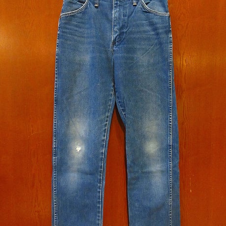 デッド Wrangler 13mwz ジーンズ デニム 11mwz ビンテージ ほぼ デッドストック 濃紺 70s USA製 ☆ ラングラー 13MWZ
