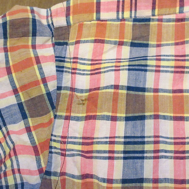 60'sビンテージ古着！LOCHLANA by Peerlessチェック柄ガウン nag-12905_001.jpg