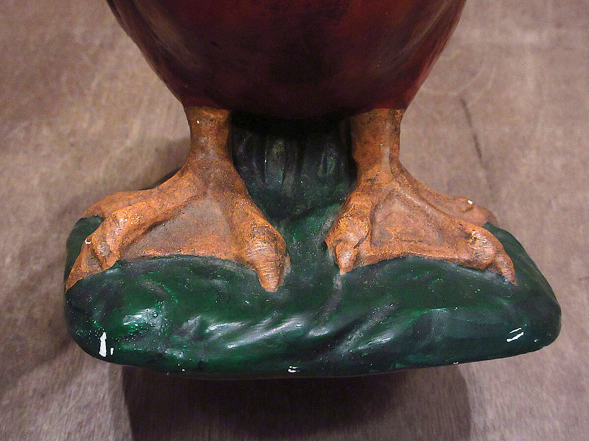 ビンテージ　レッドグースシューズ RED  SHOSE オブジェ ビンテージ○RED GOOSE SHOESアドバタイジングセラミック