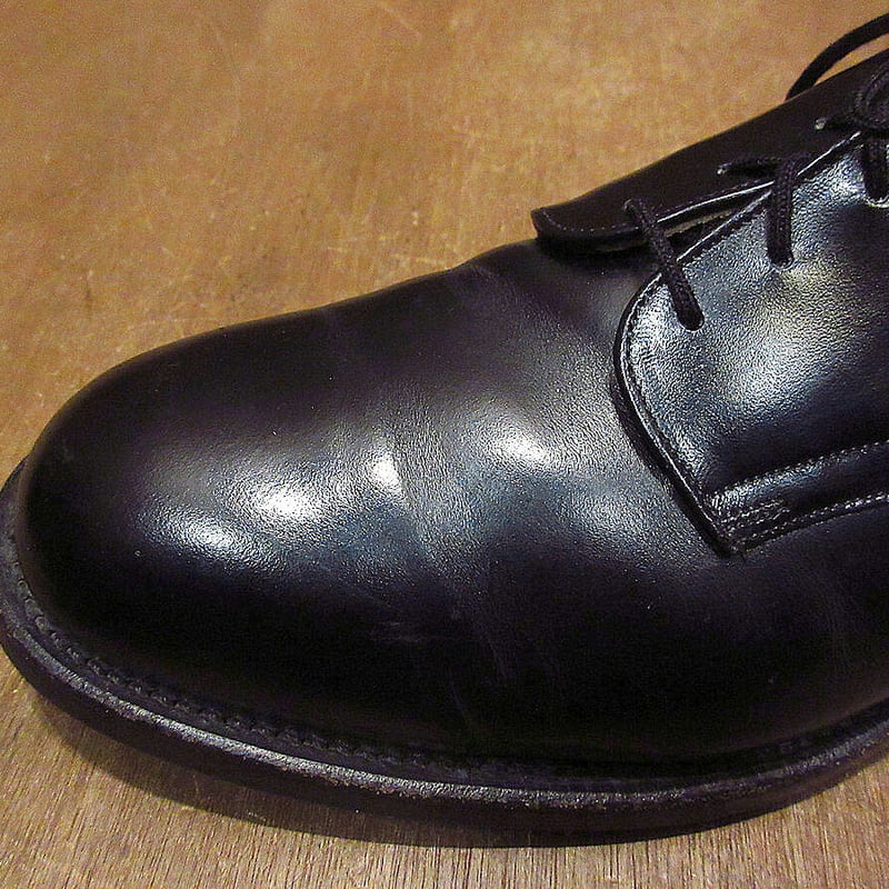 80s usnavy サービスシューズ 海軍 8 1/2R ミリタリー　革靴 USNAVYサービスシューズ1980年代