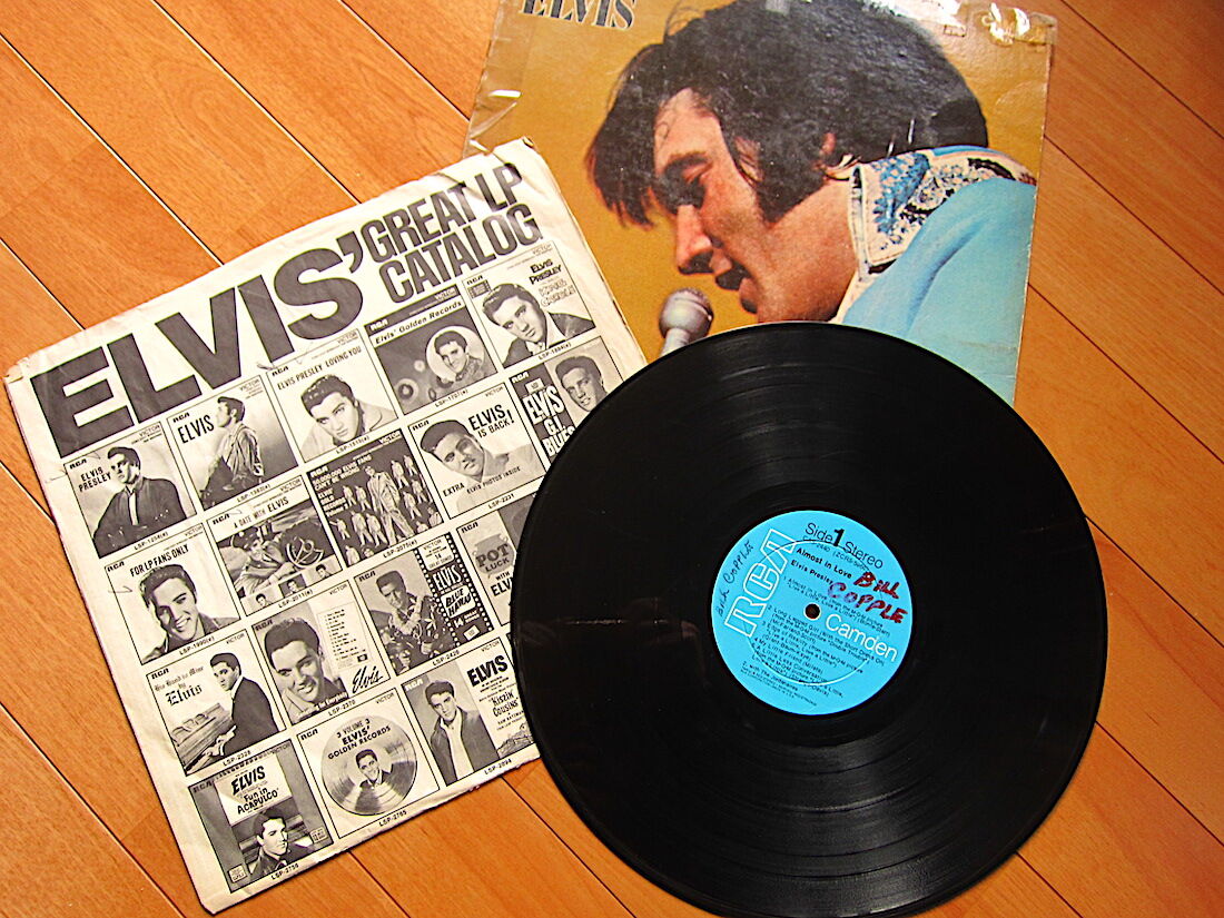 ELVIS PRESLEY○almost in love RCA Camden CAS-24