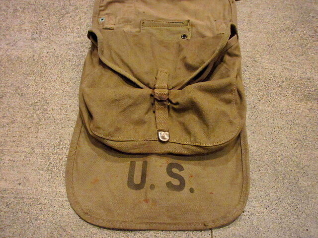 ビンテージ40's○U.S.ARMY M-1928ハーバーサック○201112s8-bag-b