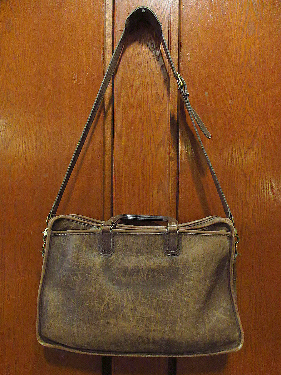 良品　VINTAGE COACH 2way　ビジネスバッグ　 ブリーフケース 良品 VINTAGE COACH 2way ビジネスバッグ ブリーフケース - メルカリ