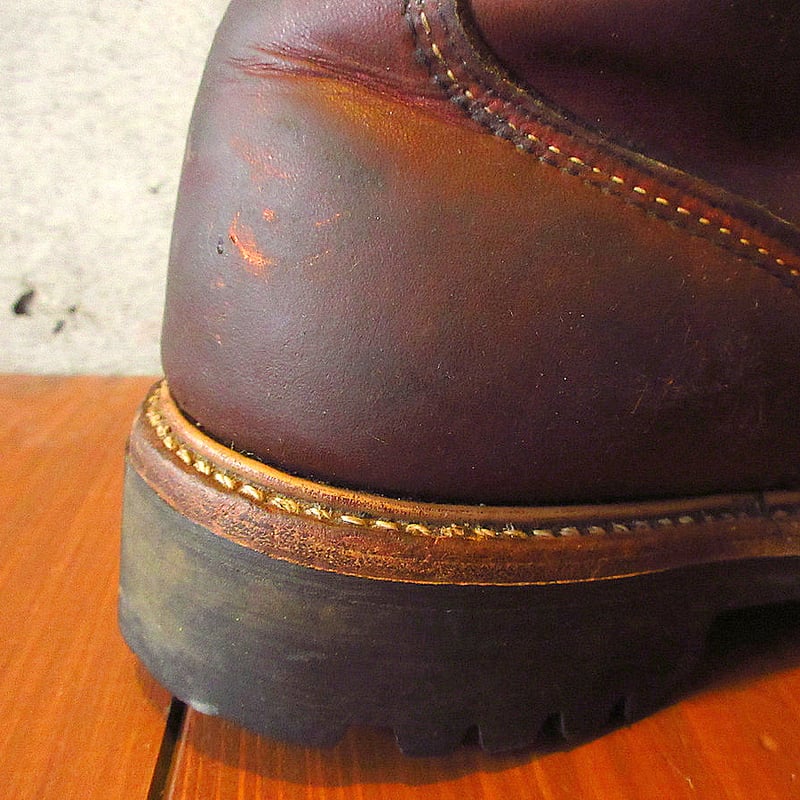 ビンテージ80's○RED WINGアイリッシュセッターワークブーツ茶