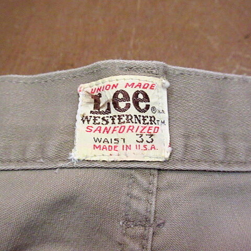 ビンテージ60's○Lee 102-Z ウエスターナー 33○210217n3-m-pnt-o