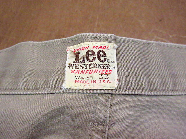 ビンテージ60's○Lee 102-Z ウエスターナー 33○210217n3-m-pnt-o