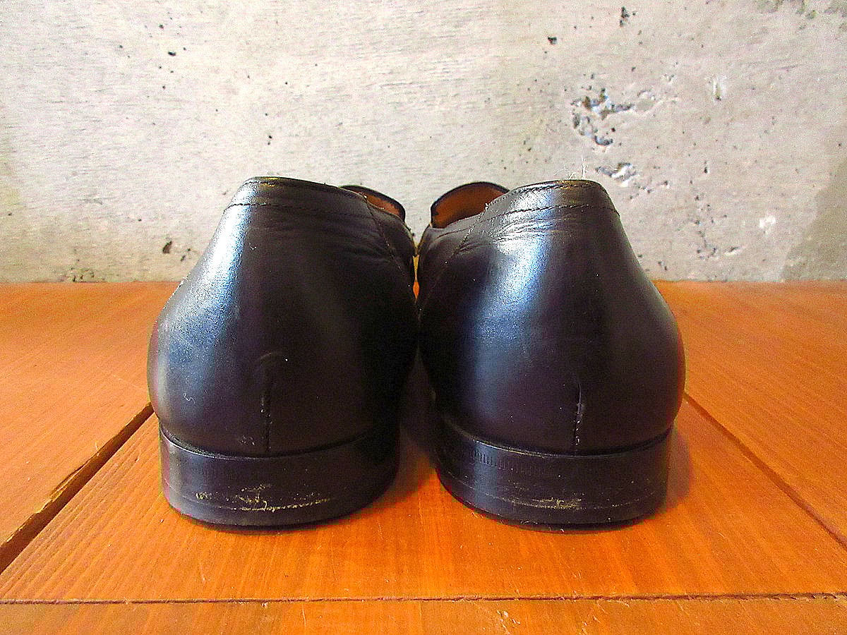 ビンテージ○Salvatore Ferragamoローファー黒size 11D○231226k