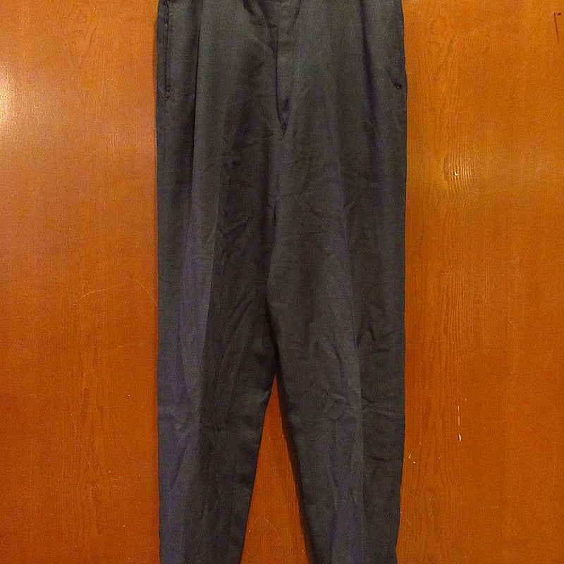 ビンテージ60's○PENNEY'S Permalonノータックレーヨンスラックス実寸