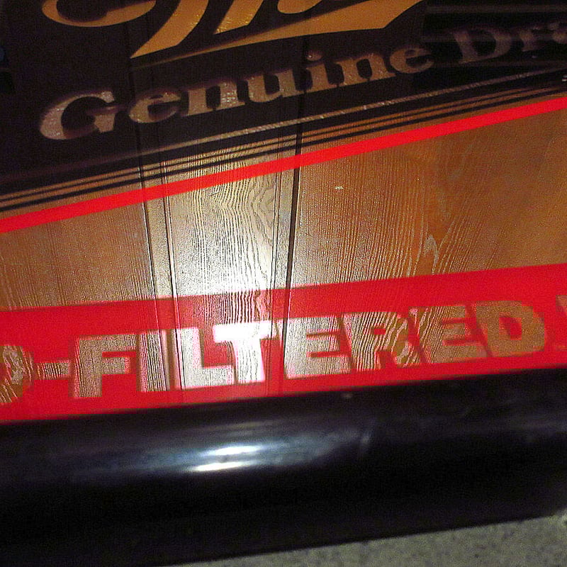 ビンテージ○Millerビールパブミラー○210716r7-sign壁掛け鏡 ビンテージ○Millerビールパブミラー○210716r7-sign壁掛け鏡