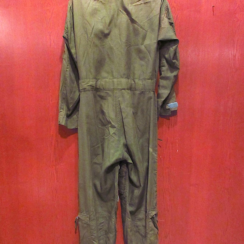 ビンテージ・フライトスーツ・ツナギ ビンテージ60's○U.S.AIR FORCE GS/FRP-4 HBTフライトスーツ○231