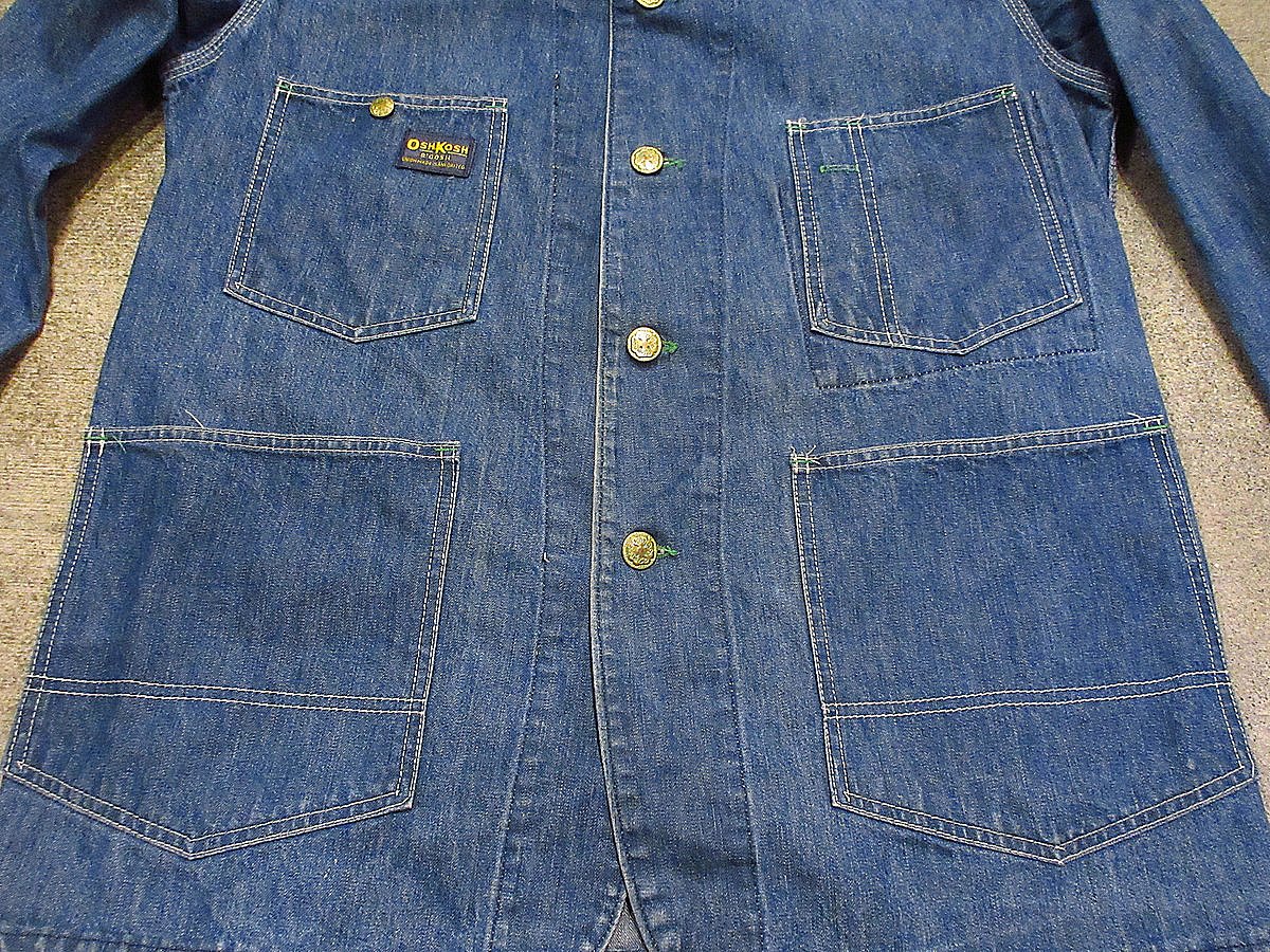 ビンテージ70's○OSHKOSHデニムカバーオールsize 38REG