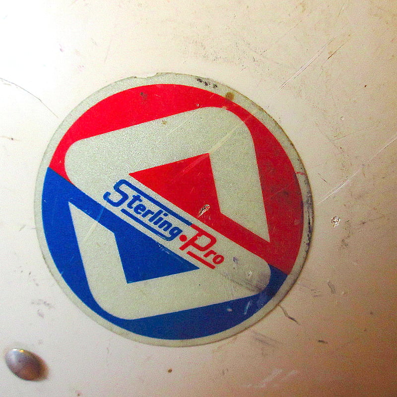 ビンテージ60's○Sterling Proジェットヘルメットホワイト○240802k8-hl