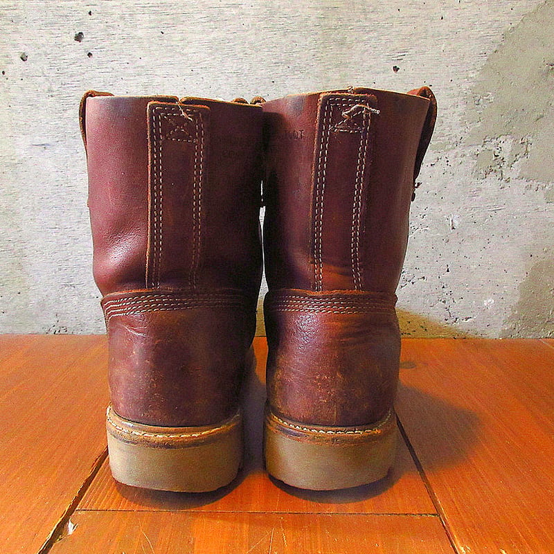 ビンテージ○TIMBERLANDペコスブーツ茶size 10M○240813k7-m-bt-2