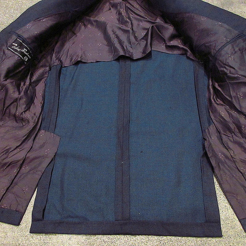 ビンテージ60's○Fahey-Brockmanウール2Bスーツ○221112s7-m-sui