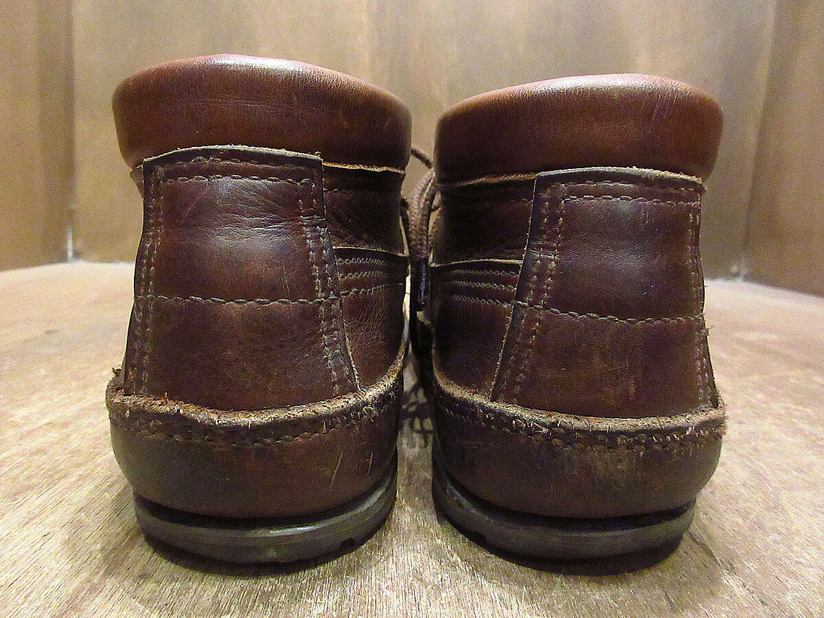 RUSSELL MOCCASIN CO. Bird Shooterモックトゥワークブーツ焦げ茶