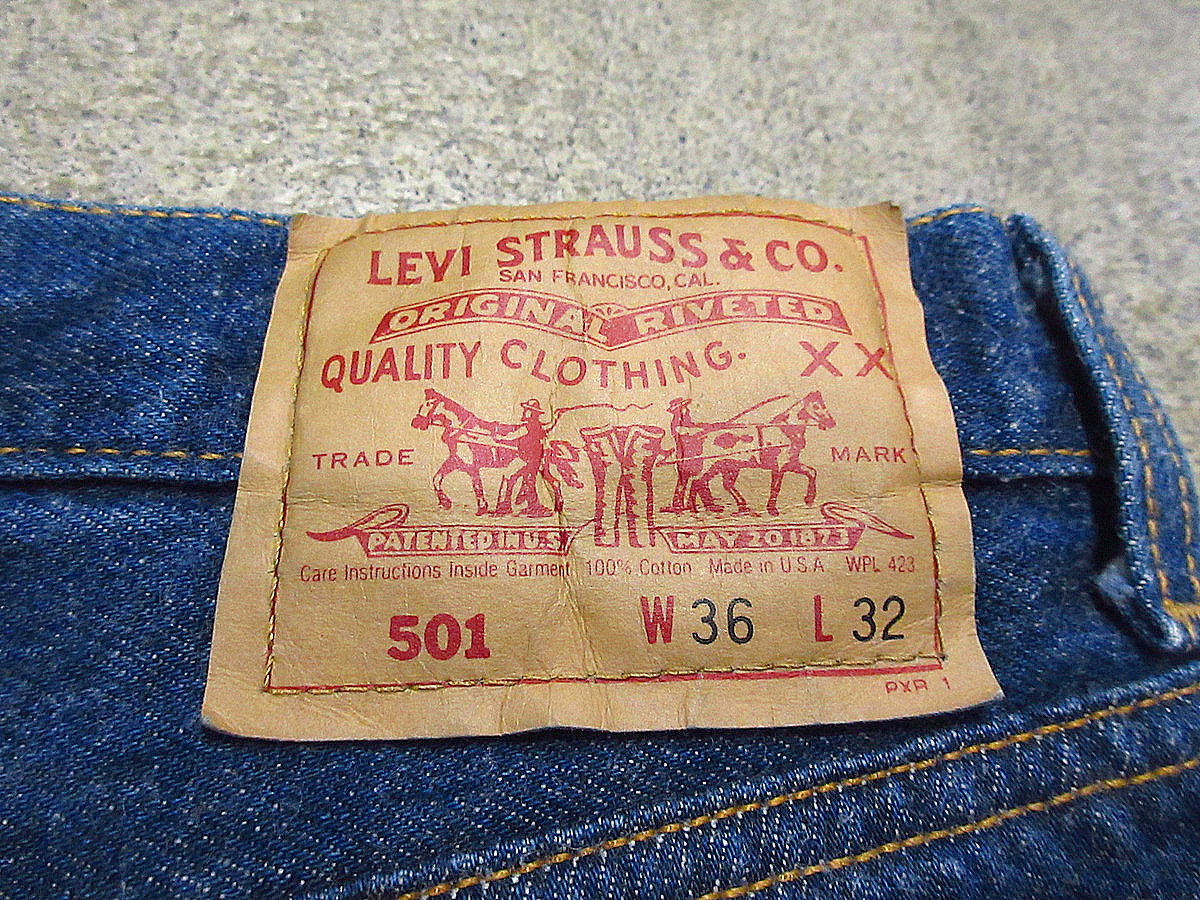 ビンテージ90's○MADE IN U.S.A. Levi's 501実寸W86cm○2403