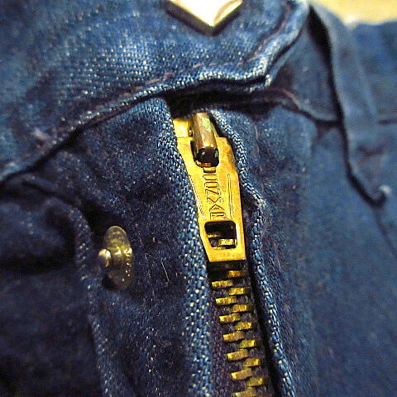 ビンテージ50's○Levi'sショートホーンデニムランチパンツW72cm ビンテージ50's○Levi'sショートホーンデニムランチパンツW72cm