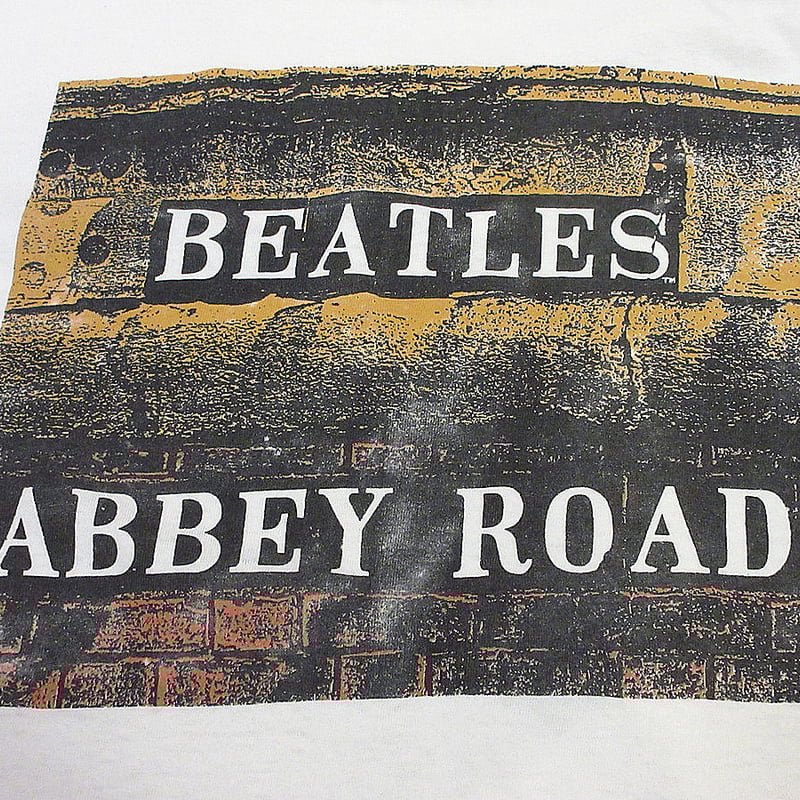 10T6091 90's The Beatles アビー・ロード　プリント 10T6091 90's The Beatles アビー・ロード プリント - メルカリ