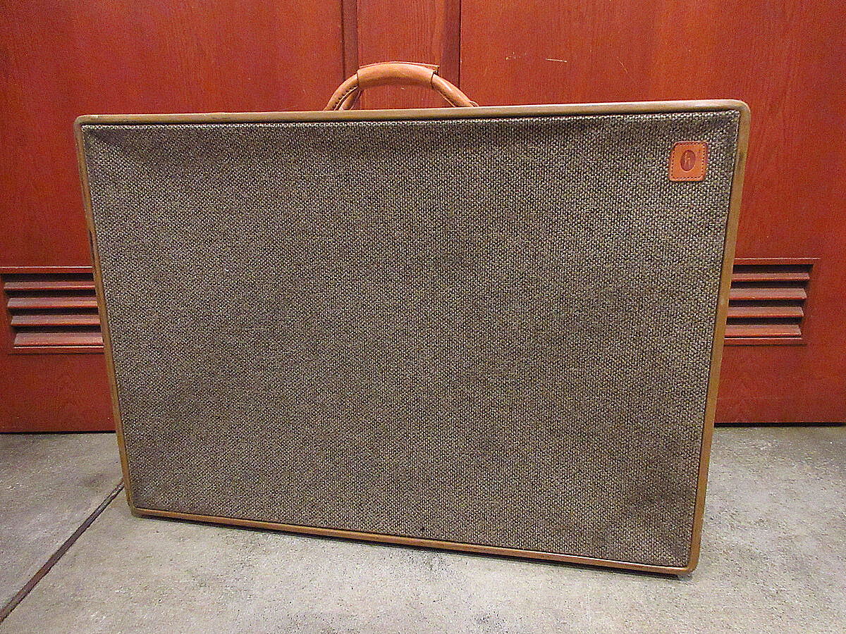 ビンテージ○hartmann luggageツイードトランクケース○220831i8-bag- ビンテージ○hartmann luggageツイードトランクケース○220831i8-bag-
