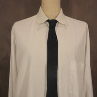 ビンテージ50’s●ニットスクエアタイ黒●250422j3-nct古着1950s小物アクセサリー