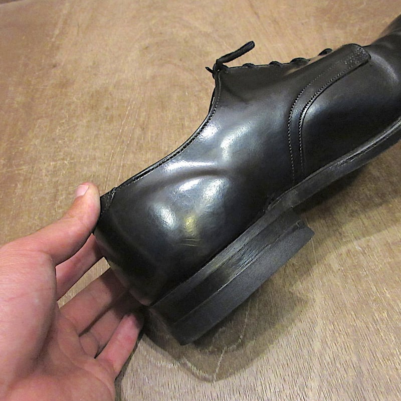 ビンテージ80's○DEADSTOCK U.S.NAVYサービスシューズsize 8 1/2