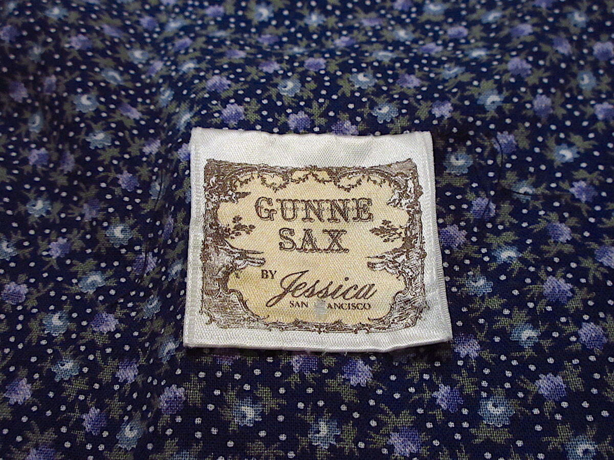 ビンテージ70's○GUNNE SAX小花柄長袖ワンピース○220531i4-w-lsdrs