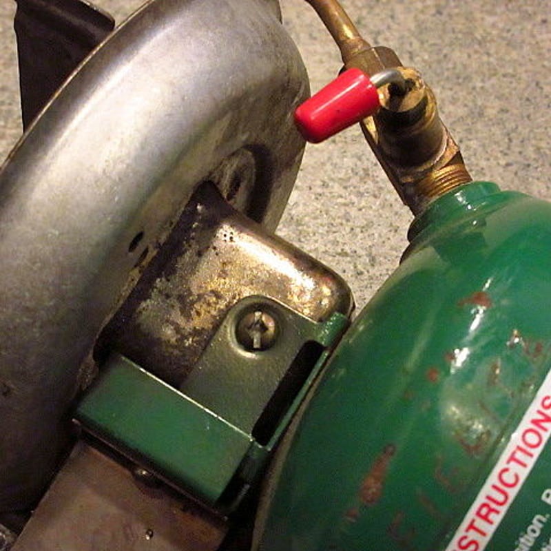 ビンテージ70's○Coleman Peak1 アルミケース付き 576シングルバーナー