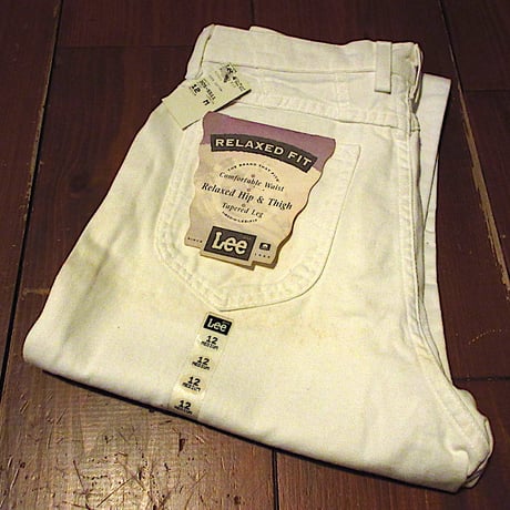 ビンテージ90’s●DEADSTOCK Leeレディースコットンテーパードパンツsize 12 M●260404j8-w-pnt-ot-w28古着1990sデッドストック